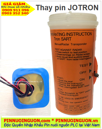 Pin hàng hải JOTRON TRON SART X 96978 4ER34615M 14.4V/13500mAh SEB 04 Battery